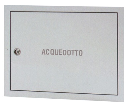 SPORTELLO ZN PER CONTATORE ACQUA H40XL50