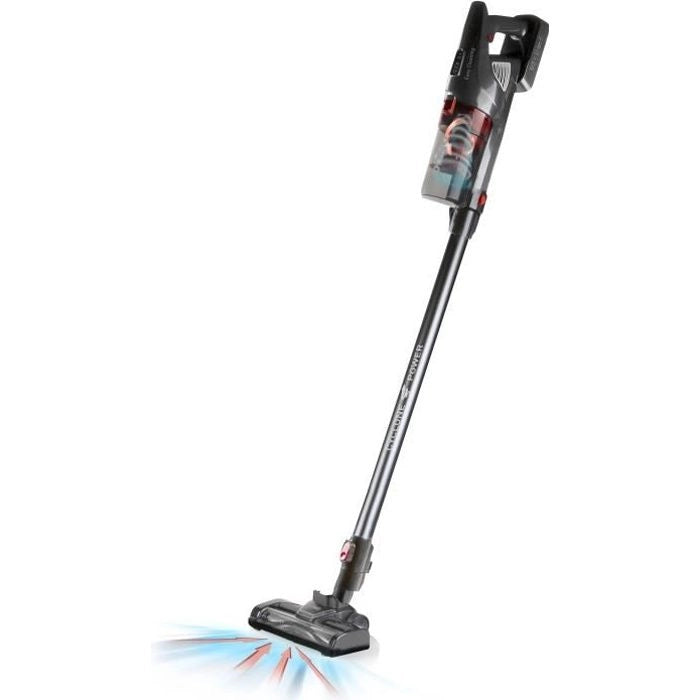 Domo Do1032SV - 2 in 1 - 18,5 V Cleaner per aspirapolvere - Batteria Li -Ion - Sistema ciclonico - Respasso rotante