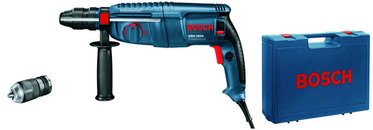 MARTELLO PERFORATORE BOSCH 800W GBH 2-25F + VALIGETTA E ACCESSORI
