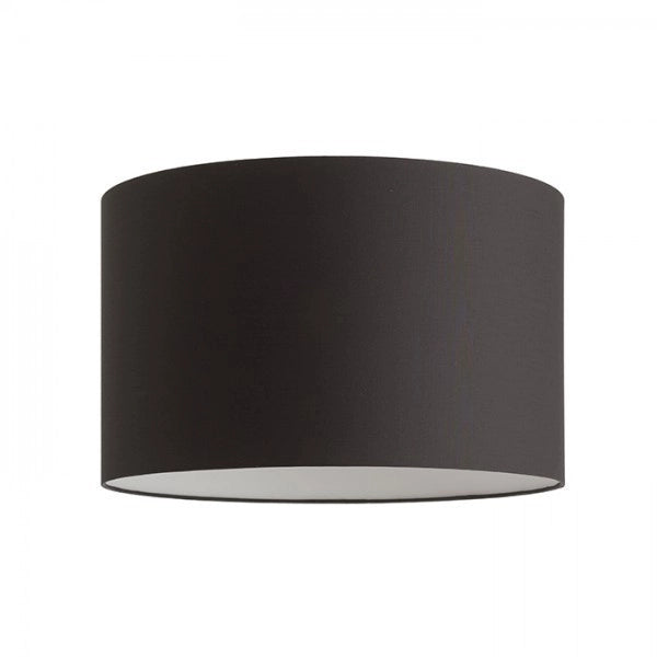 Paralume RON 40/25 paralume Polycotton nero /PVC bianco max. 23W