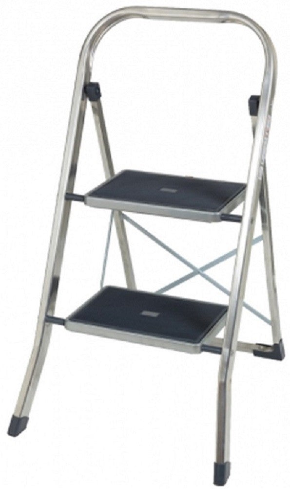 SGABELLO HAILO SAFETY 2 GRADINI IN ACCIAIO