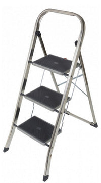 SGABELLO FACAL SAFETY 3 GRADINI IN ACCIAIO