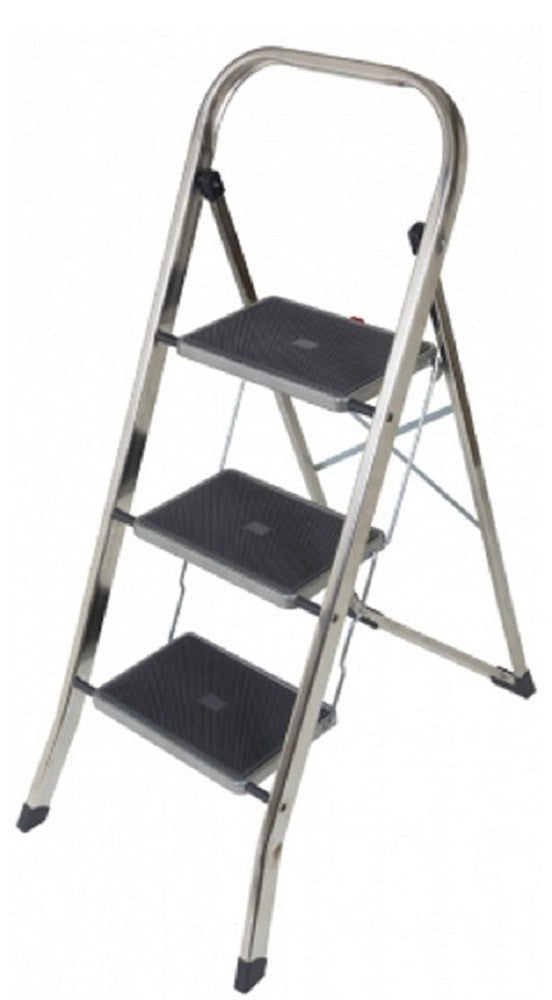 SGABELLO FACAL SAFETY 3 GRADINI IN ACCIAIO