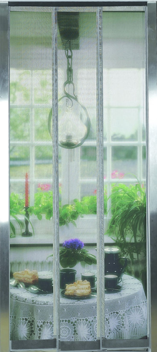 ZANZARIERA STOP INSETTI 4 TELI IN PORTA FIBRA DI VETRO CM100X220