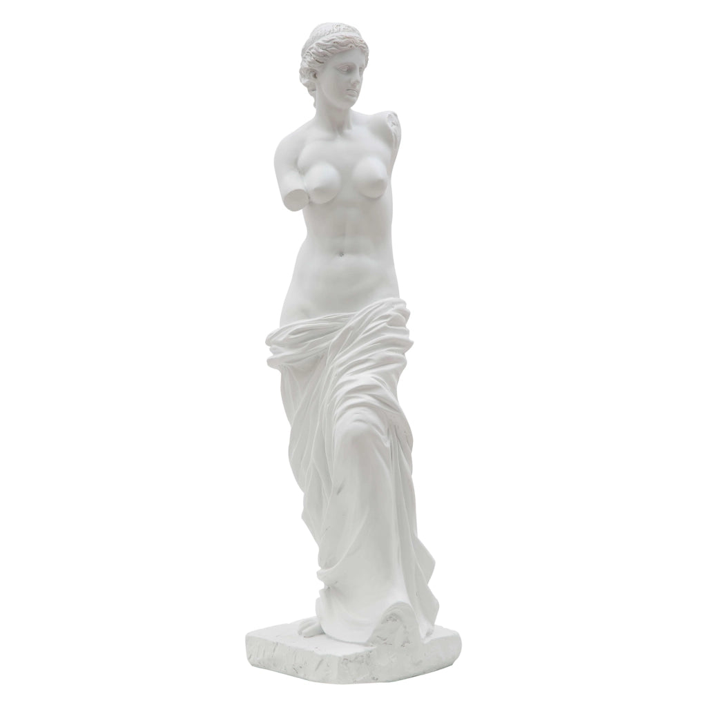 Living, Statua Scultura Classica, Bianco
