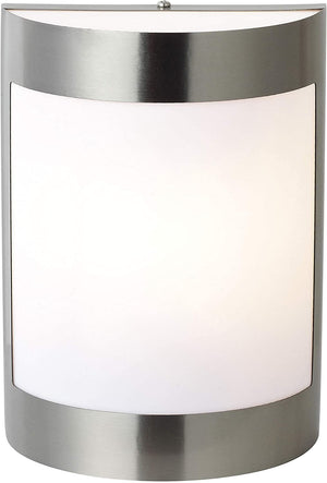 APPLIQUE MODELLO 1130-1 COLORE ACCIAIO cm 9,5x16,1x26h