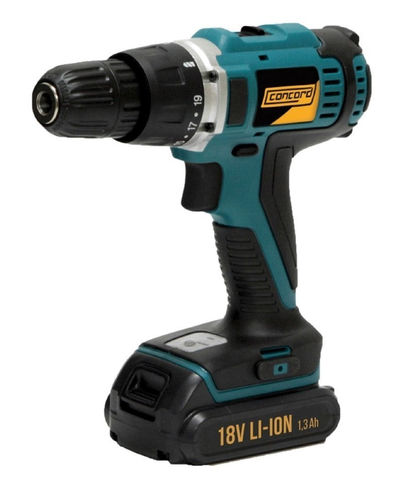 CONCORD CD013-18 TRAPANO A BATTERIA 18 V LI-ION