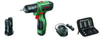 TRAPANO BOSCH BATTERIA LITIO 12V. 2 VEL. EASY DRILL 1200 + VALIGETTA E ACCESSORI