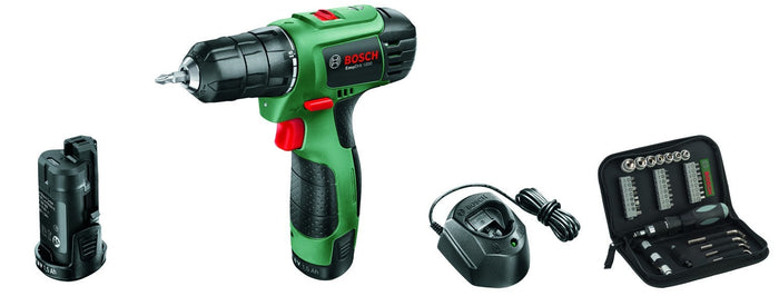 TRAPANO BOSCH BATTERIA LITIO 12V. 2 VEL. EASY DRILL 1200 + VALIGETTA E ACCESSORI