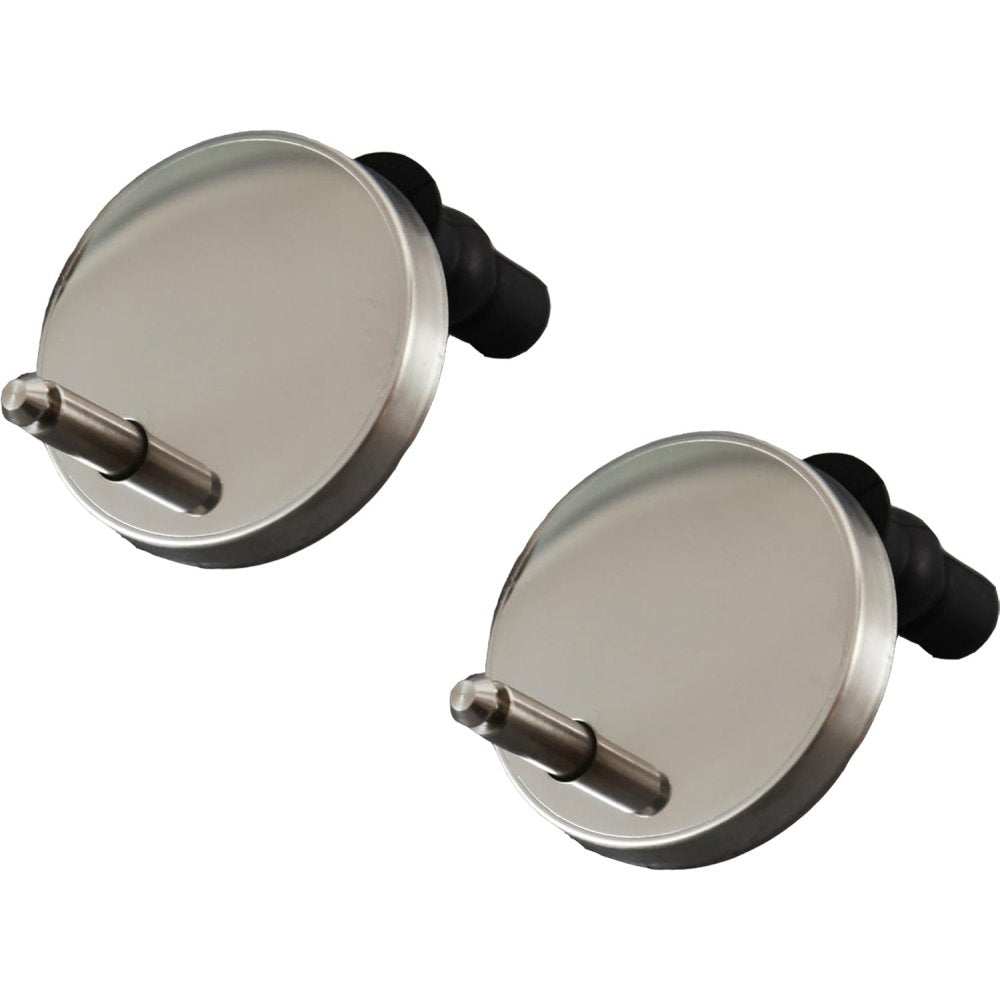 Knowing 2 pezzi wc cerniere, vite di fissaggio e dadi fissaggio