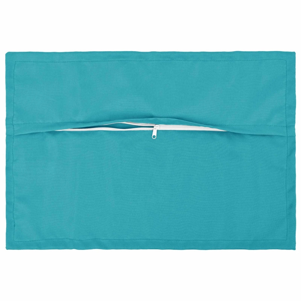 Federa 6 pz HOUTEN Turchese 50 x 70 cm Poliestere 919598