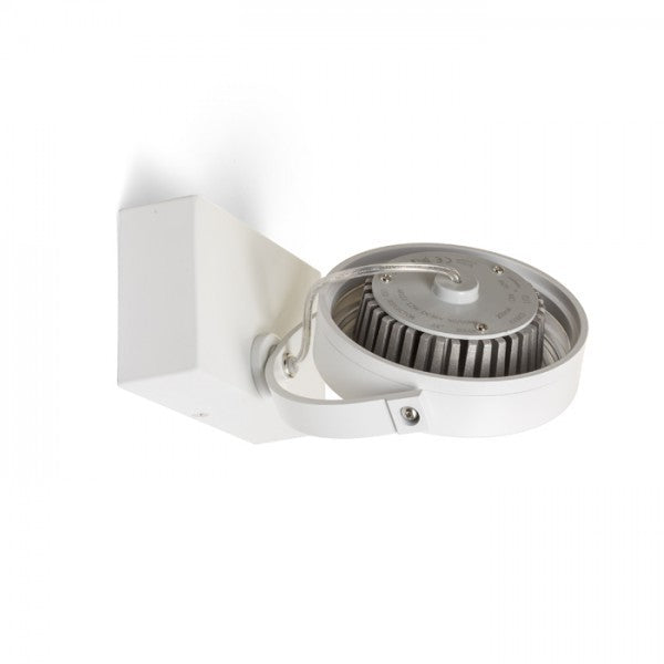 Faretto applique KELLY LED I da parete bianco  230V LED 12W 24°  3000K