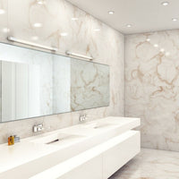 Lampada applique AMENITY 90 da parete cromo 230V LED 11W IP44 3000K