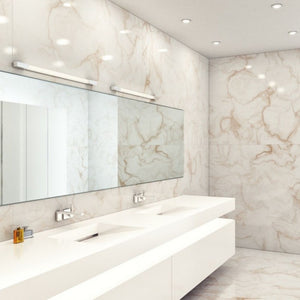 Lampada applique AMENITY 90 da parete cromo 230V LED 11W IP44 3000K