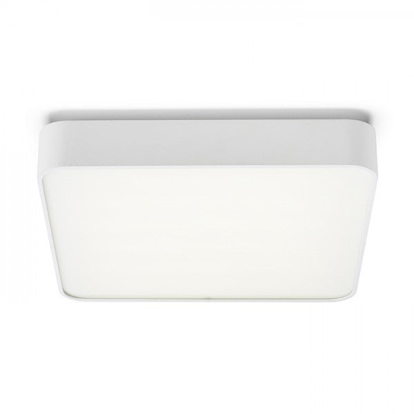 Plafoniera MENSA SQ 48 da soffitto bianco 230V LED 56W 3000K