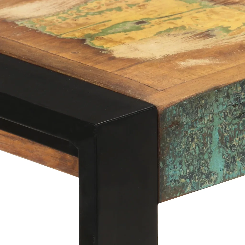 Credenza 120x30x75 cm in Legno Massello di Recupero  cod mxl 7119