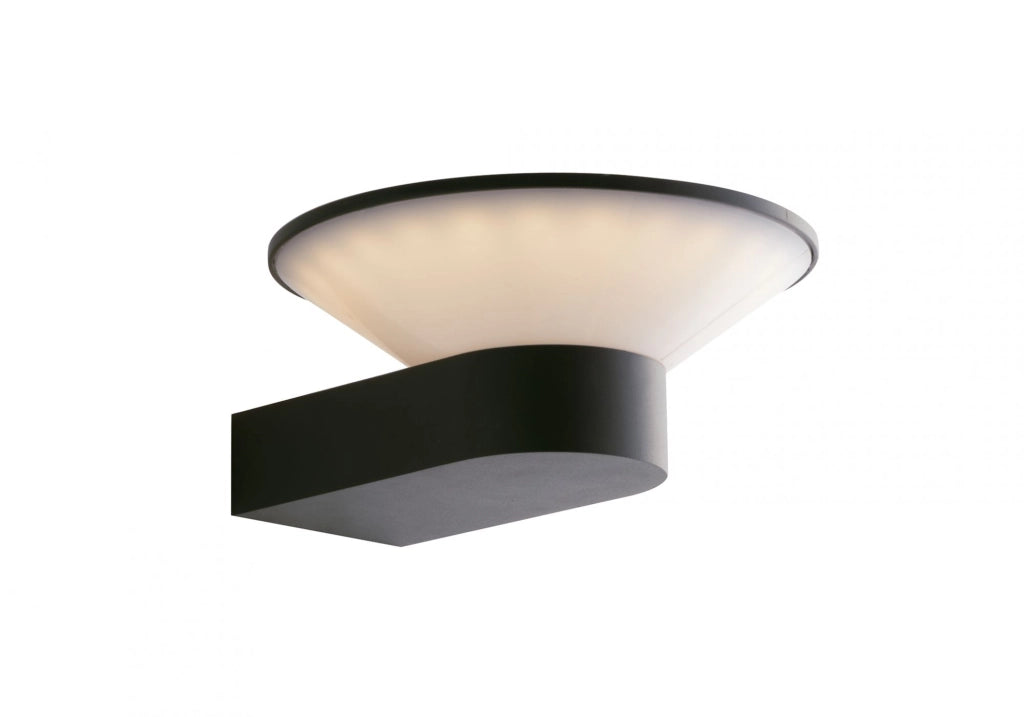 APPLIQUE LED WIZARD ANTRACITE 10W 400LM RGB+CCT IP54 WIFI 20,4X8,7CM