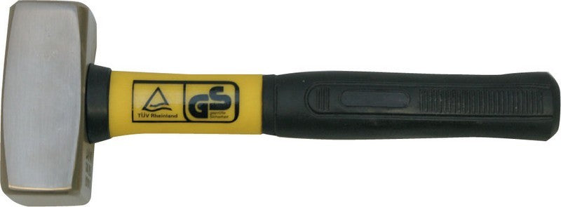 MAZZETTA DA MURATORE OTTAGONALE GR.800 CON MANICO IN FIBERGLASS