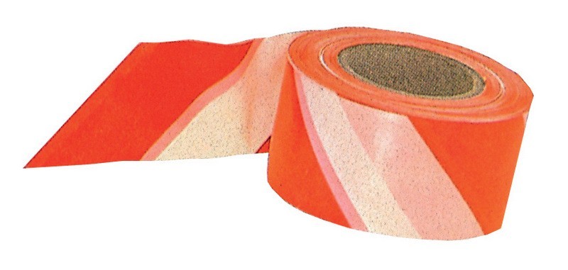 ROTOLO NASTRO 12 pz PER Segnaletica IN PLASTICA, COLORE BIANCO/ROSSO,MTL.200