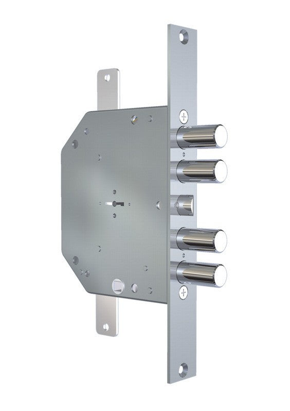 Serratura triplice doppia mappa cr 2151/28 con dispositivo anti-manipolazione