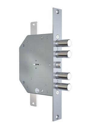 Serratura triplice doppia mappa cr 2151/28 con dispositivo anti-manipolazione