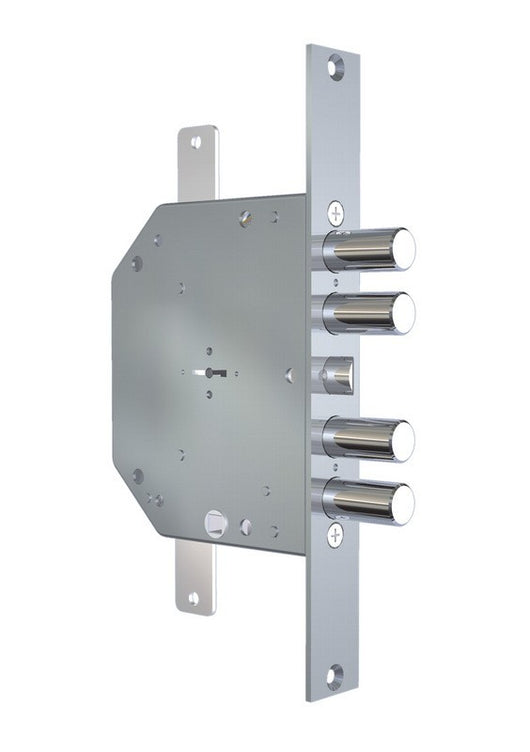 Serratura triplice doppia mappa cr 2151/28 con dispositivo anti-manipolazione