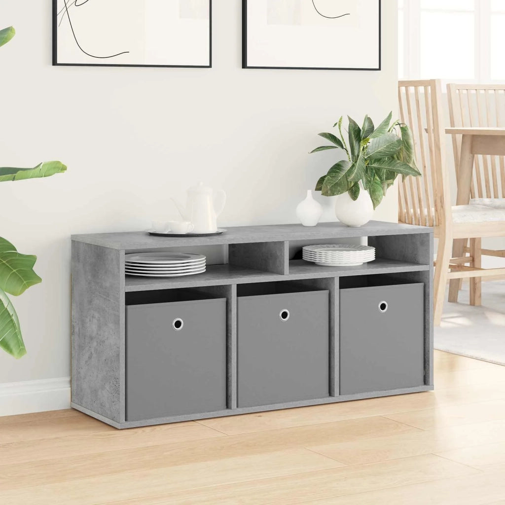 Lowboard con cassetto Grigio cemento 102 x 32 x 48,5 cm CFW1663095