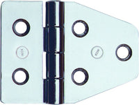 CERNIERA INOX NAUTICA ART.852IN MM.40HX55 PERNO FISSO 12 PZ.