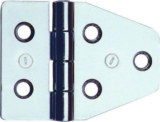 CERNIERA INOX NAUTICA ART.852IN MM.40HX55 PERNO FISSO 12 PZ.