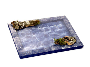 TRATTO DI MARE APERTO CON SCOGLI PER PRESEPE O MODELLISMO