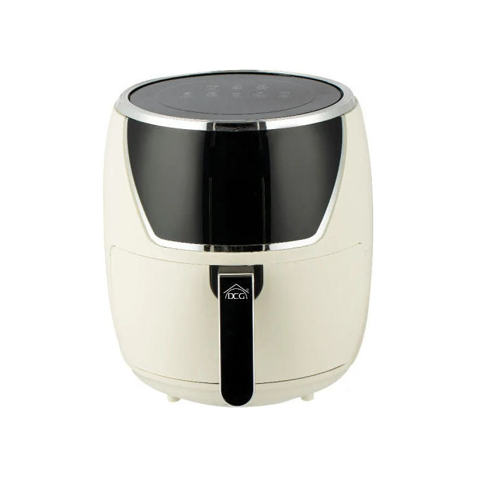 DCG Eltronic, Friggitrice ad Aria Calda, 5 L, 1500 W, Beige e Nero