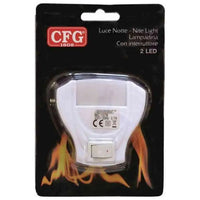 CFG Nina, Luce Notturna Led con Spina, Bianco