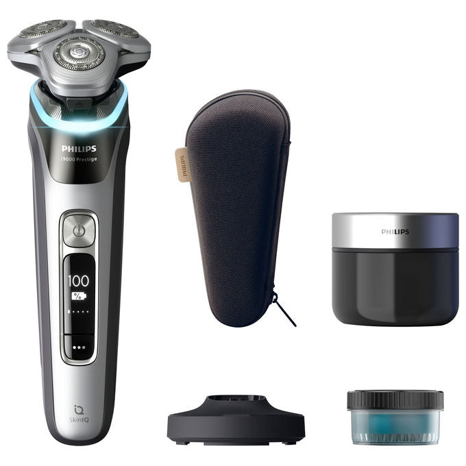 Philips, Rasoio Elettrico i9000 Prestige XP9204-30, Wet and Dry, con SkinIQ