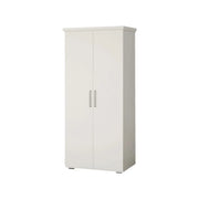 Armadio TOM 2 porte e 2 cassetti bianco 80 cm