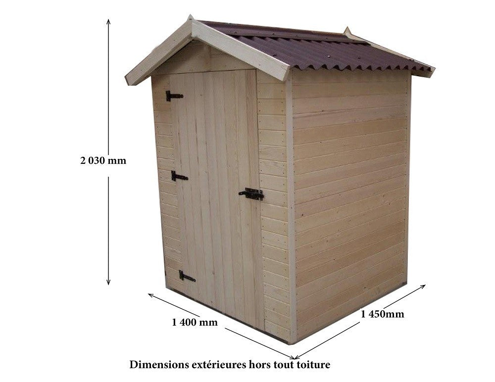CASETTA FORESTA MOD. EDEN IN LEGNO MASSELLO A PANNELLI 16 MM 120X120 CON PAVIMENTO