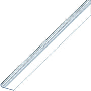 Alfer PROFILO PER BORDI UNGHIETTA ALLUMINIO Argento Cromato mm. 18x5,8x1 mt. 2 5.00 pz