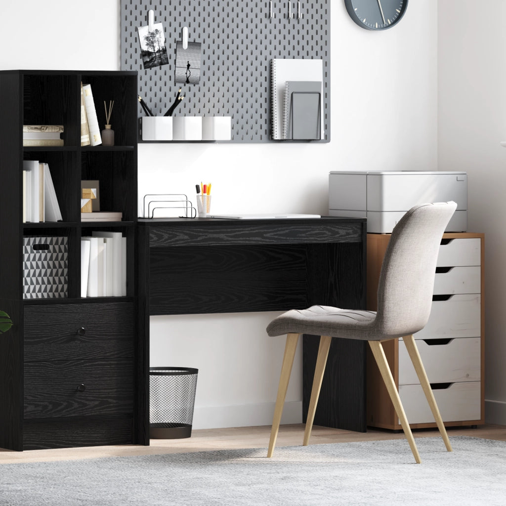 Scrivania Rovere Nero Legno Ingegnerizzato 90 x 40 x 76 cm