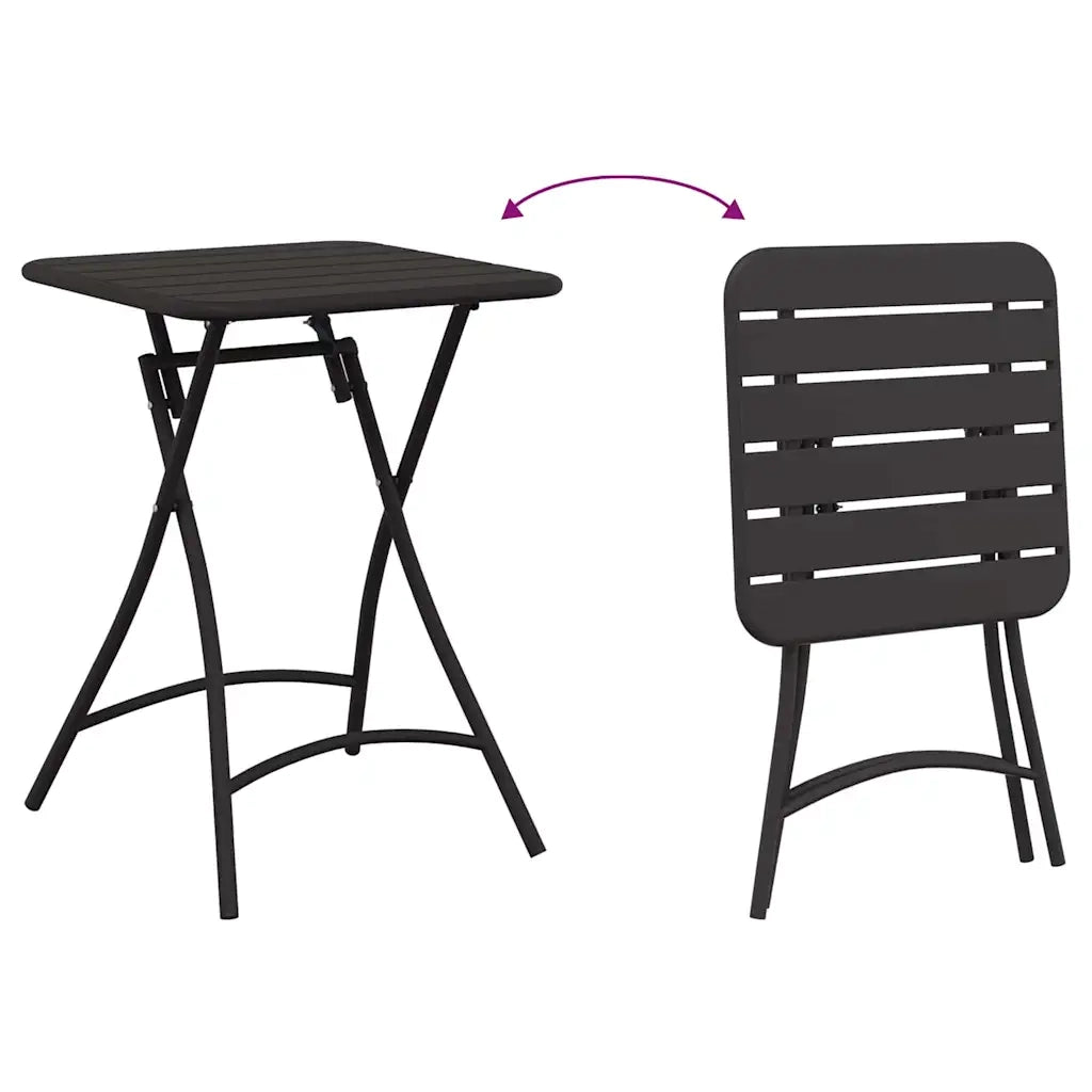 Tavolo da bistrot Antracite 55 x 55 x 72,5 cm 42002948