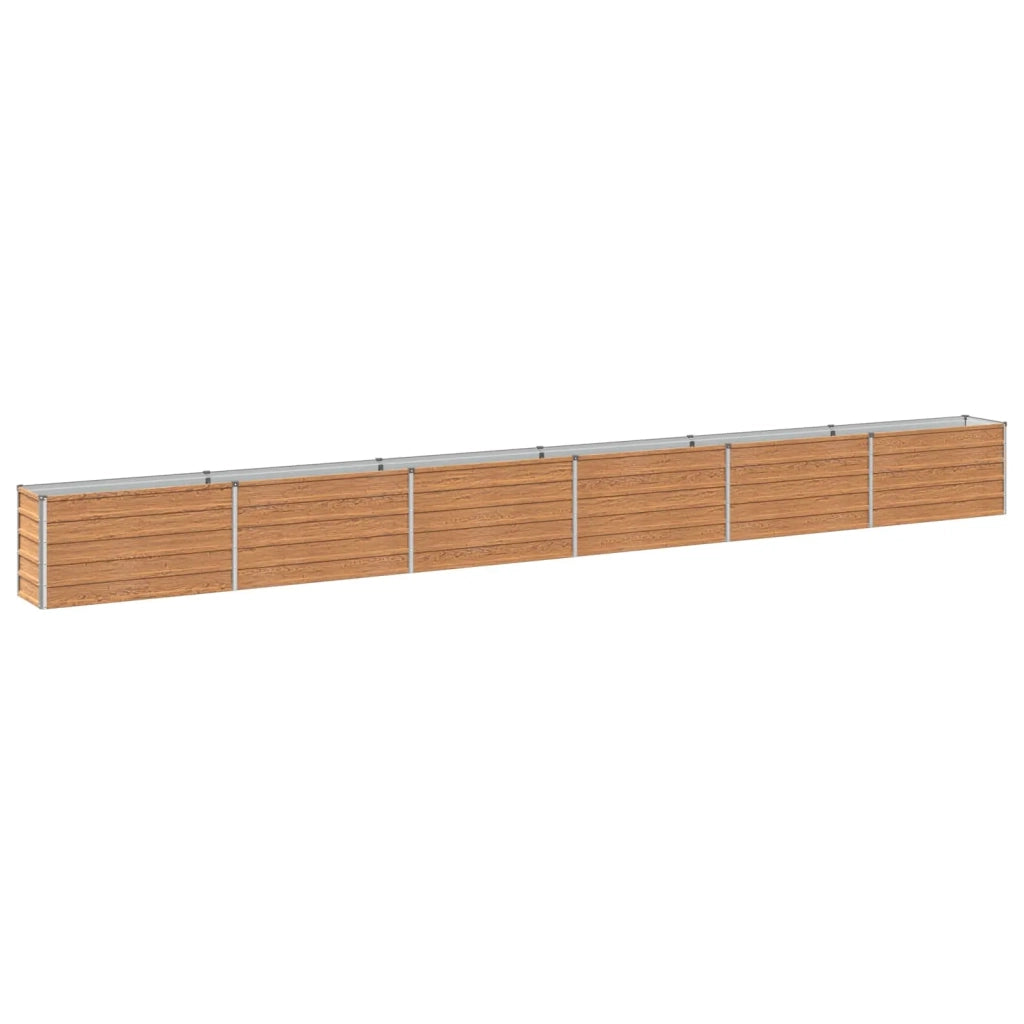 Letto rialzato da giardino Marrone legno 600 x 40 x 55 cm 8006295