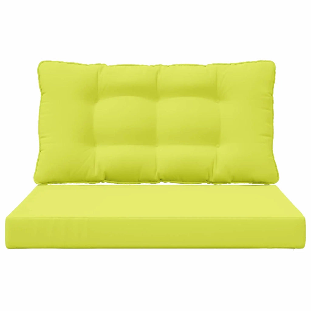 Cuscino per divano da esterno 2 pcs Verde Poliestere 900902