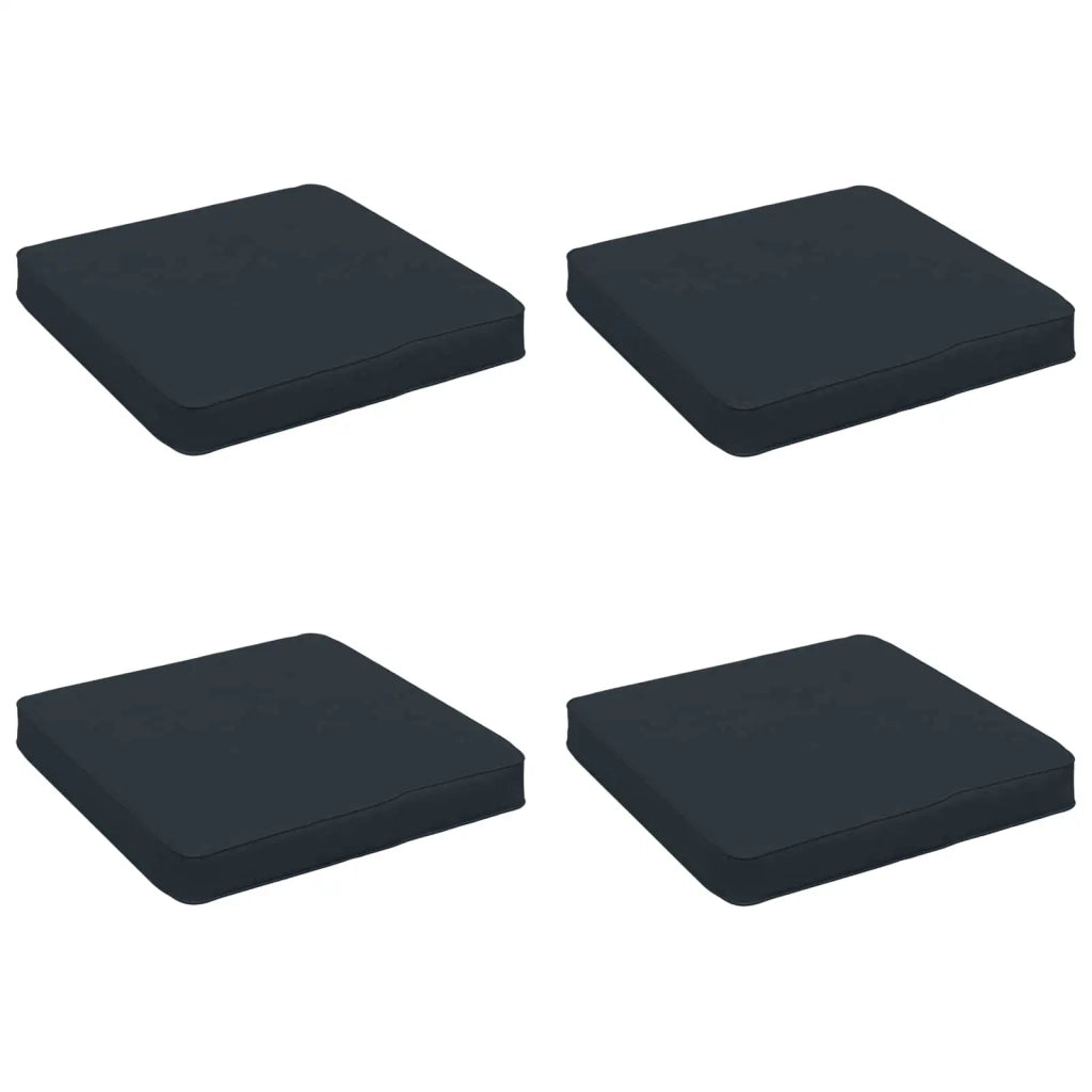 Cuscini per Sedia in 4 Pezzi VUGHT 4 pz 100% Poliestere 946215