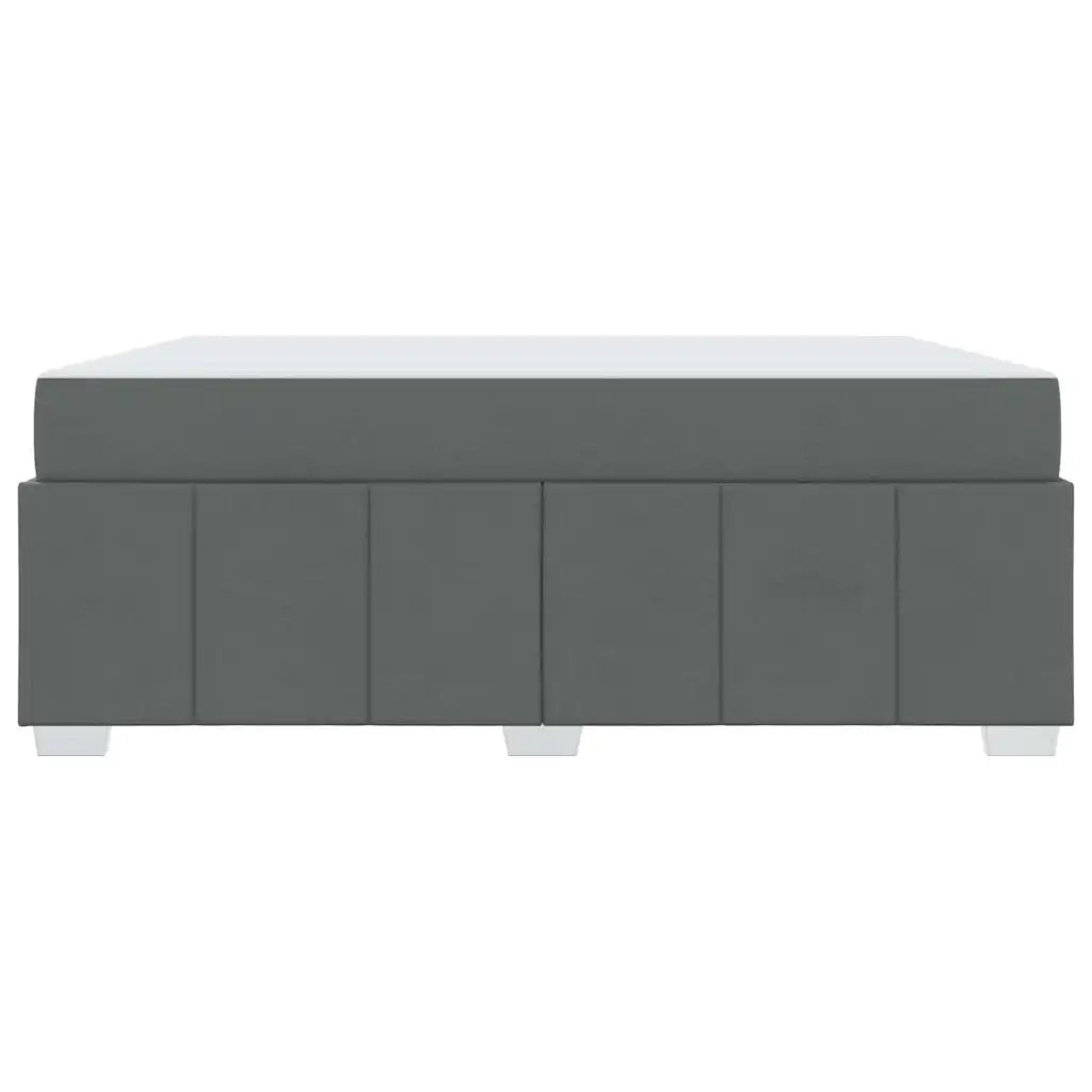 Struttura del letto Grigio scuro 180 x 200 cm Tessuto 3398301