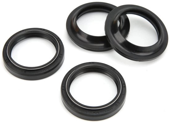 Set di sigillatura per forcella in fluoro-rubbero - Sostituzione per XVS650 V Star - Sigillatura per oli - Resistente alla abrasione - Resistente ai graffi - 41x53x8/10,5 mm - Anello di sigillatura per oli