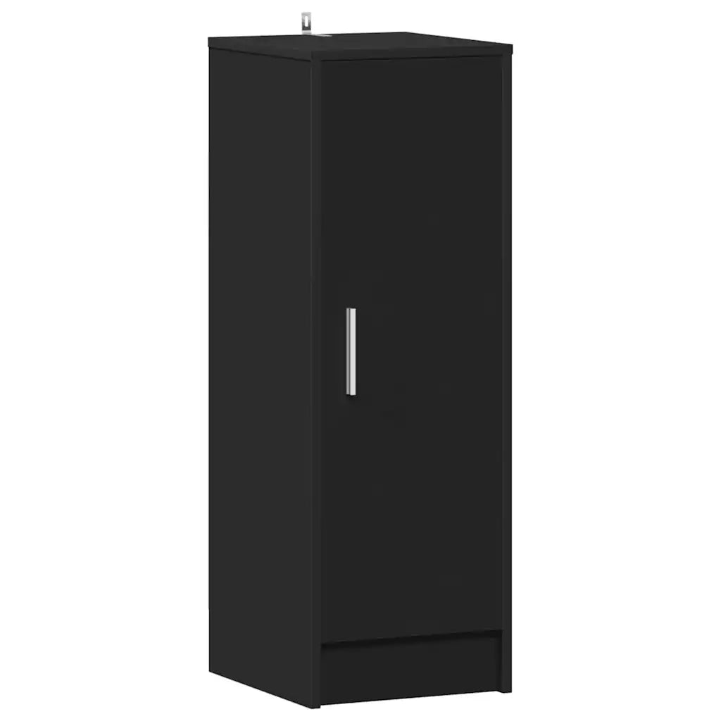 Scarpiera Nera 32x35x92 cm in Truciolato cod mxl 49384