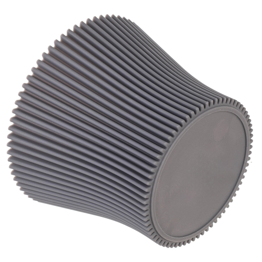 Vaso da fiori KADAX 15 cm, copertura per piante, vaso da fiori in plastica grigia