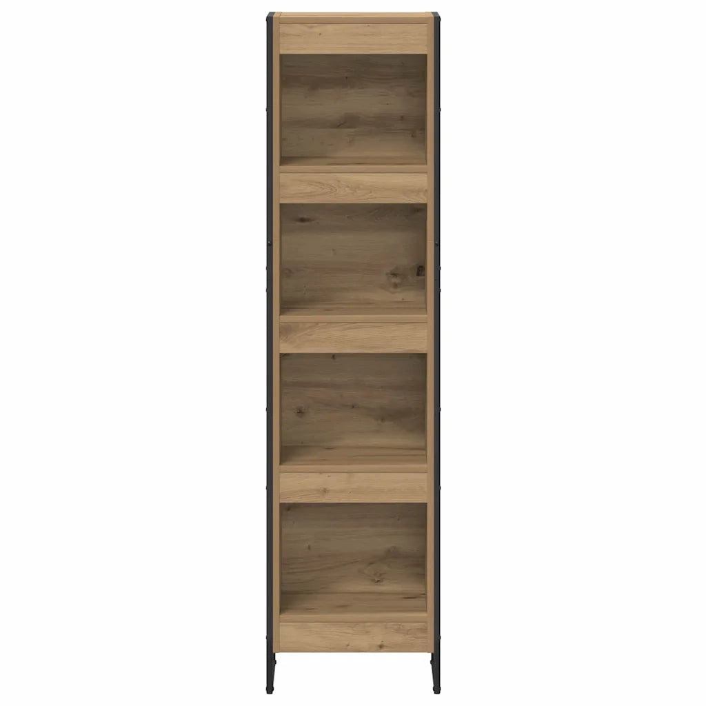 Armadio per Libri Rovere Artigianale 40 x 30 x 155 cm 886377
