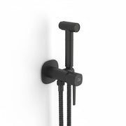 Set idroscopino bidet a incasso nera opaca con doccetta bidet – moderna, salvaspazio ed elegante