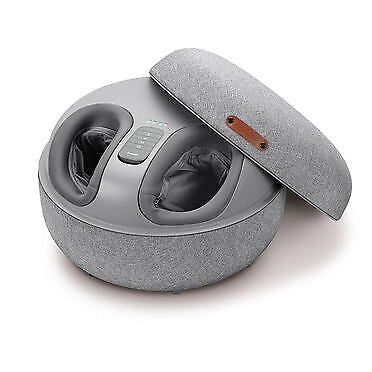Beurer Fm 120 Massaggiatore Plantare Shiatsu Nascosto all'Interno di un Moderno Complemento d'Arredo per un Rilassante Massaggio Plantare Riattivante in 3 Livelli, Rivestimento Lavabile, Numero Max 46