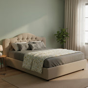 Letto Matrimoniale Arex, Letto Matrimoniale Sfoderabile Made in Italy, Grigio Tortora\