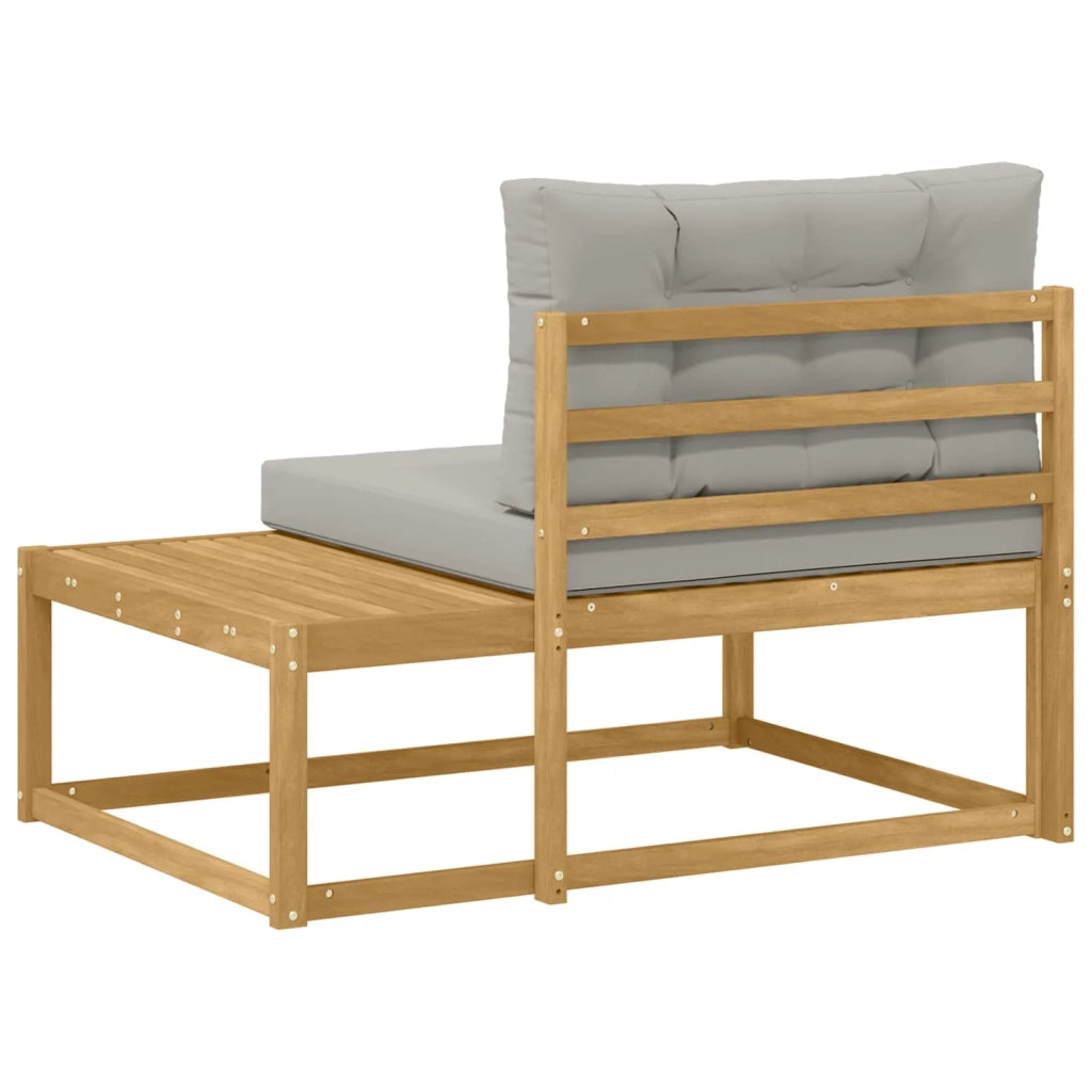 Divano da esterno-Divano da Giardino Bianco 115 x 83 x 73 cm Poliestere 254509